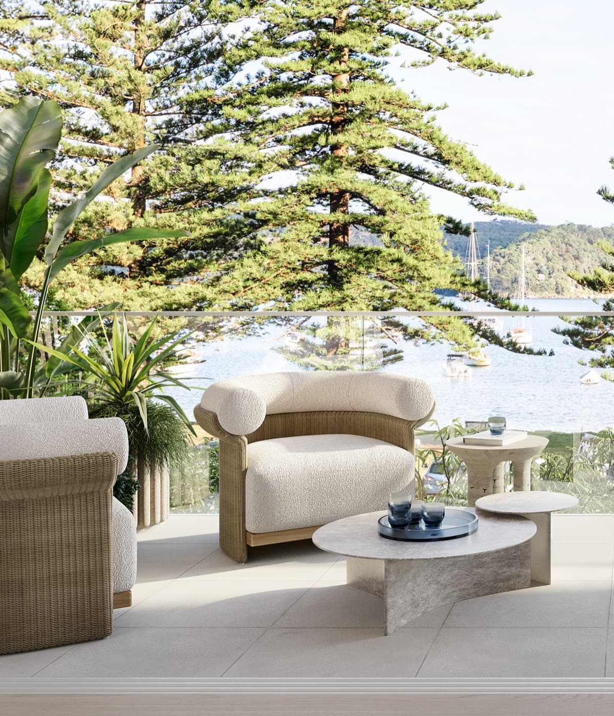 A newly completed Northern Beaches home