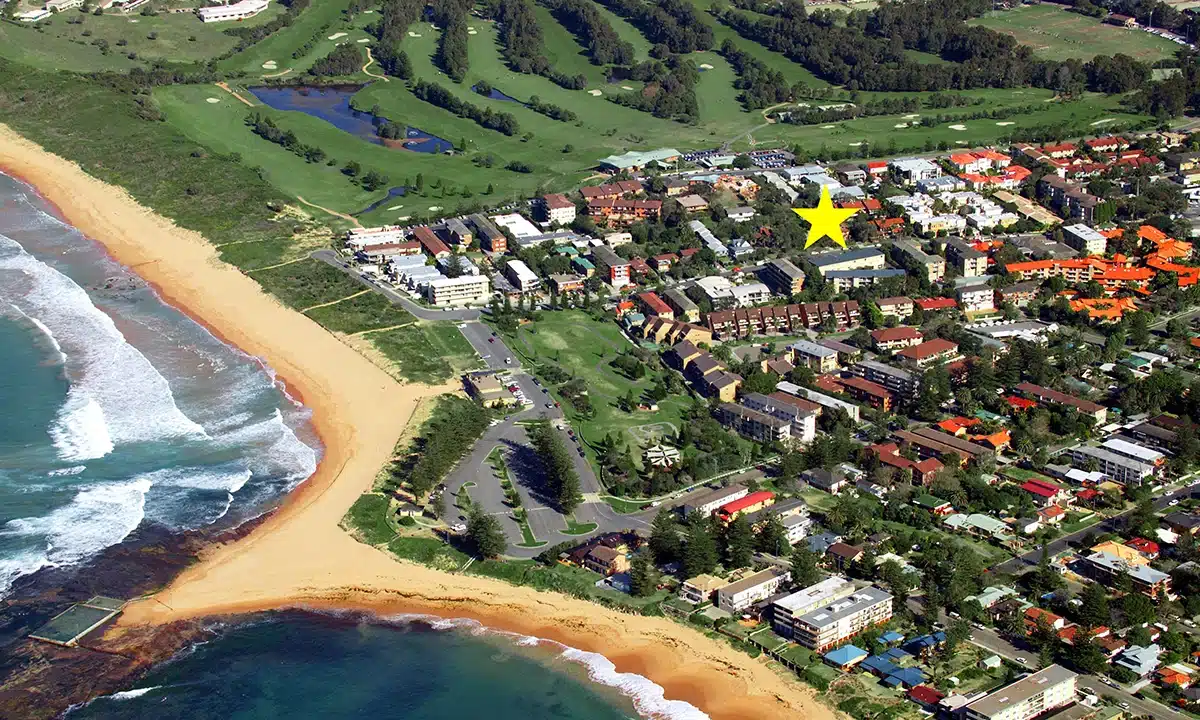 33 Darley Street - Aerial