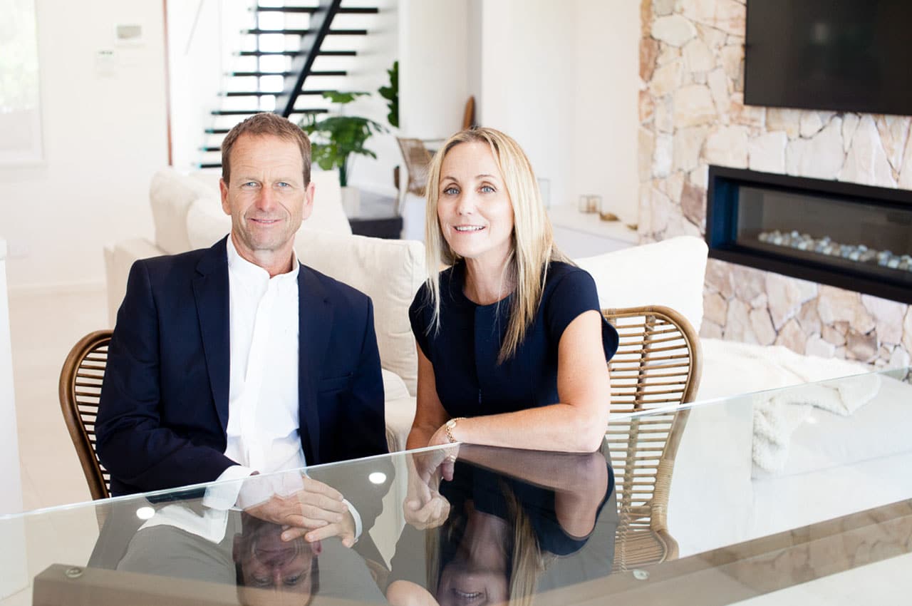 Peter and Julianne Grant from Domain Project Sales in Mona Vale, on Sydney's Northern Beaches